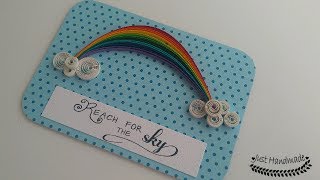 JustHandmade Quilling rainbow tutorial [upl. by Hasina]