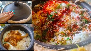 Biryani recipe  Shahi dum biryani  handi biryani recipe By Jasmines cooking style amp vlogs ❤️ [upl. by Nylecsoj636]