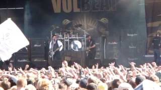 Volbeat Sweden Rock 2009 A Broken Man and the Dawn [upl. by Hadeis793]