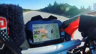 Ducati Panigale V4S top speed 367 kmph 🔥🚀  Bikers World [upl. by Kristan913]