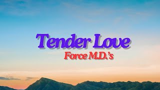 Force MDs  Tender Love Lyrics [upl. by Melesa185]