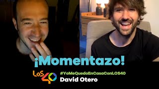 PREGUNTA INCÓMODA de DVICIO para DAVID OTERO  LOS40 [upl. by Fillian853]