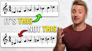 Why Are Some Notes Flat and NOT Sharp Accidentals Explained [upl. by Magdala740]