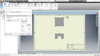 How to convert this block design to first angle projection flembejecgeng AutodeskMFG [upl. by Ahsha]