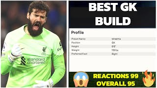 BEST GOALKEEPER BUILD with instructions  EA SPORTS FC 24 CLUBS BALLER BUILD [upl. by Eirroc]