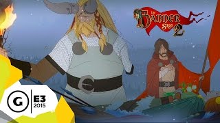 The Banner Saga 2  15 Minutes of Gameplay from E3 2015 [upl. by Rains]