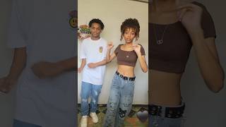 tiktok trend with my younger brother 🫶🏽🖤 shorts challenge trendingshorts [upl. by Eeresed]