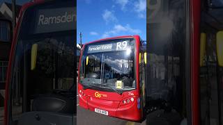 London Bus Route R9 At Orpington Walnuts Centre [upl. by Shelagh]