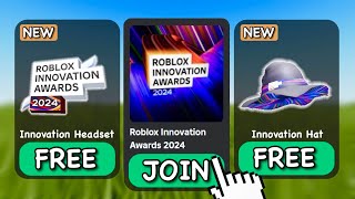 ROBLOX INNOVATION AWARDS 2024 IS OPEN New Event [upl. by Hseyaj855]