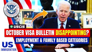 October 2024 Visa Bulletin Disappointing EmploymentBased amp FamilyBased Categories  USICS [upl. by Roanna]