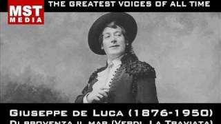 100 Greatest Singers GIUSEPPE DE LUCA [upl. by Thaddus652]