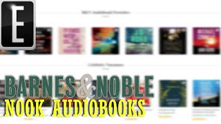 Barnes amp Noble Nook Audiobooks Subscription Service  Good News [upl. by Norby]