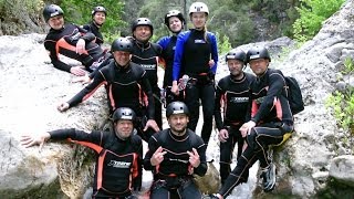 CanyoningTour  Action im Wildwasser  Taurus Gebirge  Türkei 10052014 [upl. by Junieta409]