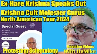 Accused Hare Krishna Sex Offender Guru Tours No America To Preach God Consciousness [upl. by Lynnelle]