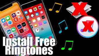 How To Install Free Ringtones For iPhone 11 12 8 iPhone SE No Computer or Jailbreak [upl. by Brandwein]