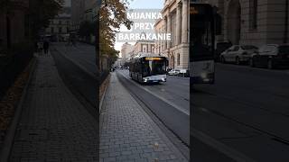 Mijanka Solarisa linii 124 i Tramwaju linii 75 shorts bus tram vlog travel viral [upl. by Chuu]