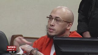 Accused triple murderer Brice Rhodes threatens judge claims attorneys are racist  Louisville crime [upl. by Tarrsus]