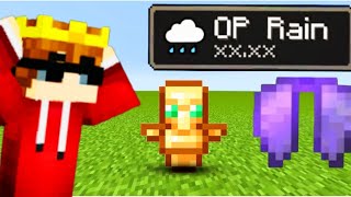 MINECRAFT But it Rains op items [upl. by Piscatelli]