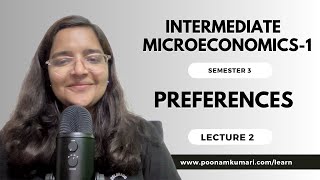 Lecture 2  Intermediate Microeconomics1  Preferences Completeness Transitivity Monotonicity [upl. by Cohl]