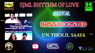 Un Tholil Saaya  Chennaiyil Oru Naal  Mejo Joseph  Bass Boosted  Hi Res Audio Song [upl. by Yrak58]