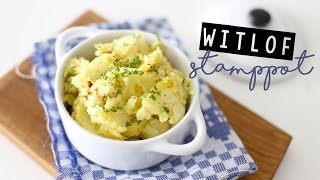 RECEPT Witlofstamppot met gerookte kip  LEKKER EN SIMPEL [upl. by Donata]