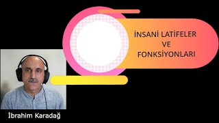 İnsani Latifeler ve Fonksiyonları İbrahim Karadağ [upl. by Analrahc]