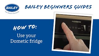 How to use the Dometic fridge in your caravan or motorhome [upl. by Singh346]