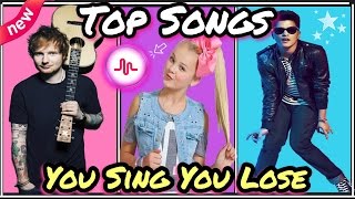 Top Songs 2017 Try Not To Sing Along Challenge Musically Edition  If You Sing You Lose [upl. by Hcirteid]