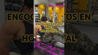 ENCOGIMIENTOS EN BANCA HORIZONTAL  ABDOMEN [upl. by Etnuaed]