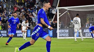 ¡LA NOCHE DE DI MARÍA Fideo hizo un golazo para el triunfo de Argentina frente a Costa Rica [upl. by Alistair]