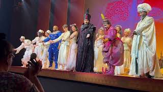 Aladdin The Musical UK Tour Curtain Call  Palace Theatre Manchester  29th May 2024 [upl. by Cleopatra]