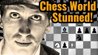 Bobby Fischers SHOCKING MOVE Baffled Grandmasters They All Thought He Blundered Did He [upl. by Nnorahs]