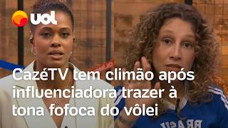 Olimpíadas 2024 Climão por fofoca do vôlei feminino na Cazé TV foi combinado Saiba os bastidores [upl. by Hedve]