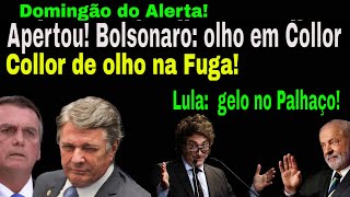 DOMINGÃO CADEIA OU FUGA BOLSONARO DE OLHO EM COLLOR LULA NÃO FALARÁ COM MILEI TRUMP CENA TOSCA [upl. by Atthia]