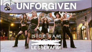 KPOP IN PUBLIC LONDON LE SSERAFIM 르세라핌 UNFORGIVEN  SIDE CAM  Dance Cover  SEGNO [upl. by Eural]