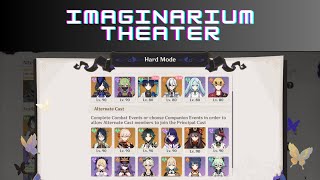 Imaginarium Theater Hard Mode with some tips  Genshin Impact 47 [upl. by Akerley]