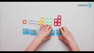 EYFS How to teach a child to count using Numicon [upl. by Litha]