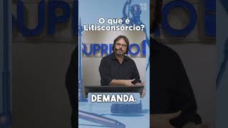 O QUE É LITISCONSÓRCIO processocivil direito direitoprocessualcivil lei prova concurso [upl. by Waterer]