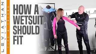 How a Wetsuit Should Fit  Does Your Wetsuit Fit You Correctly [upl. by Aja547]