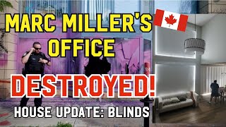 MARC MILLERS OFFICE DESTROYED  HOUSE UPDATE  PINOY IN CANADA  EDMONTON  BUHAY CANADA [upl. by Marjie656]