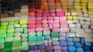 200 soap cubes  😱 long video 2 hours of cutting soap cubes🤤 [upl. by Llennyl]