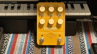 quotAmazing Pedal😳quot Universal Audio Enigmatic 82 Overdrive Special Demo Music [upl. by Enuahs]