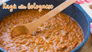 Ragù alla Bolognese  Ricetta Classica Ideale per Tagliatelle e Lasagne  55Winston55 [upl. by Riay]