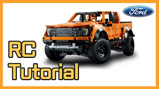 RC Tutorial LEGO Techcnic 42126 Ford Raptor Motorized 레고 테크닉 42126 포드 랩터 구동개조 [upl. by Wyne]