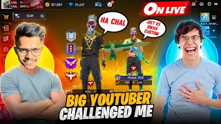 Gameplay with a Random YouTuber From 1 Level ID  Garena Free Fire  Kaal YT [upl. by Valer]