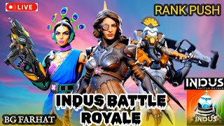 INDUS BATTLE ROYALE GAME 🎮 ✓NEW UPDATE 😱  BG FARHAT IS LIVE 🔴 [upl. by Jillana]