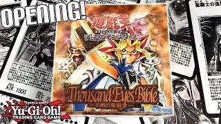 CLASSIC YuGiOh Thousand Eyes Bible Unboxing [upl. by Airtemak]