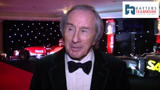 Sir Stirling Moss Sir Jackie Stewart amp Jenson Button chat F1 [upl. by Ecinaej517]