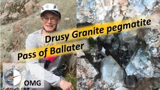 Drusy Granite Pegmatite Pass of Ballater [upl. by Klos208]