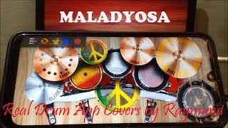 NAIRUD  MALADYOSA  Real Drum App Covers by Raymund [upl. by Aissenav373]